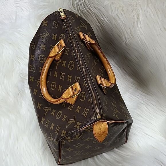 💯 Authentic LOUIS VUITTON Speedy 30 🍀 - Picture 5 of 16